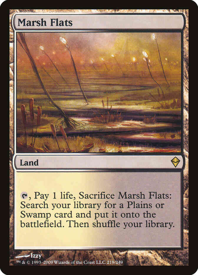 Marsh Flats [219] [Zendikar] [Non-Foil]