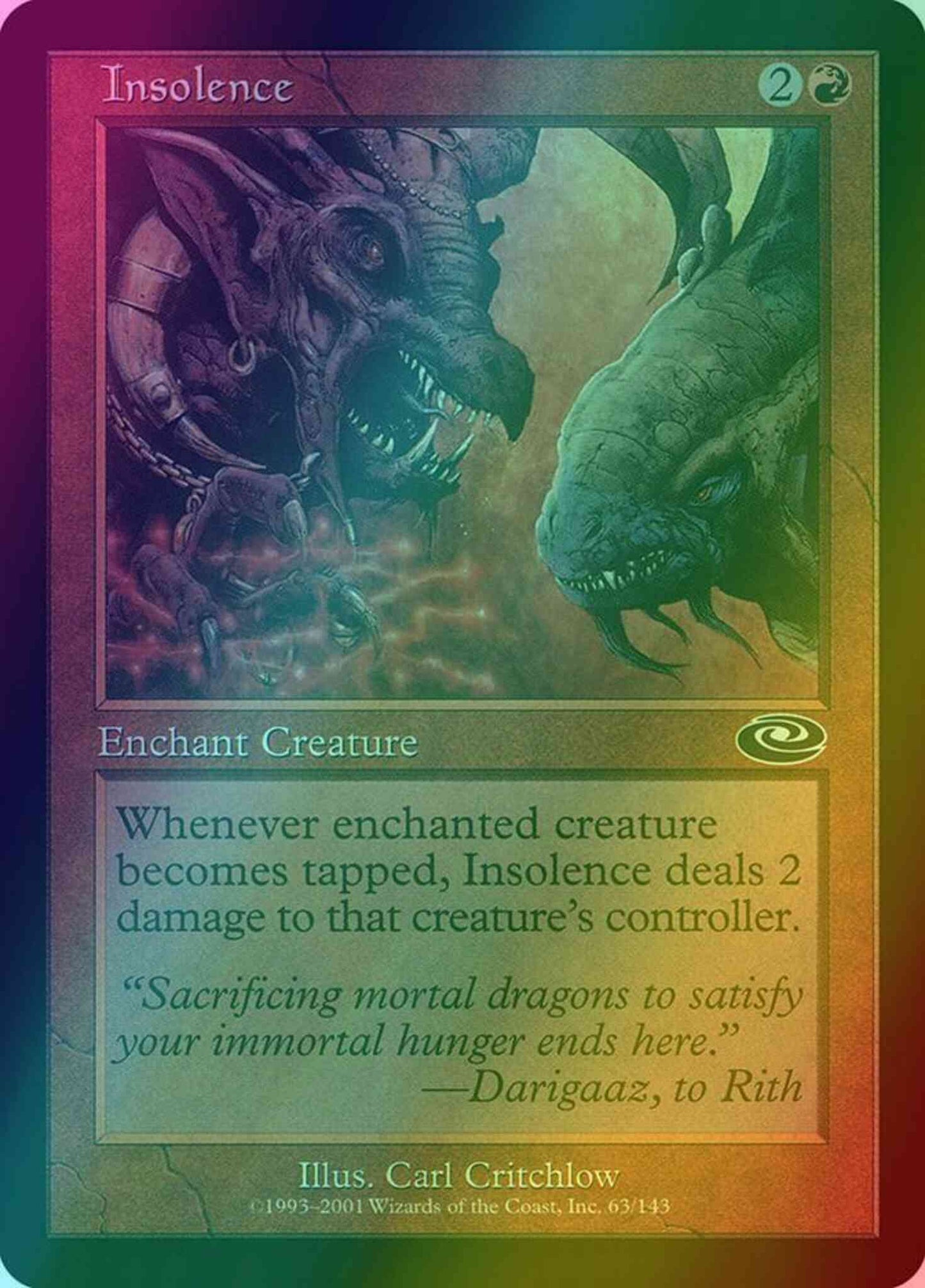 Insolence [63] [Planeshift] [Foil]