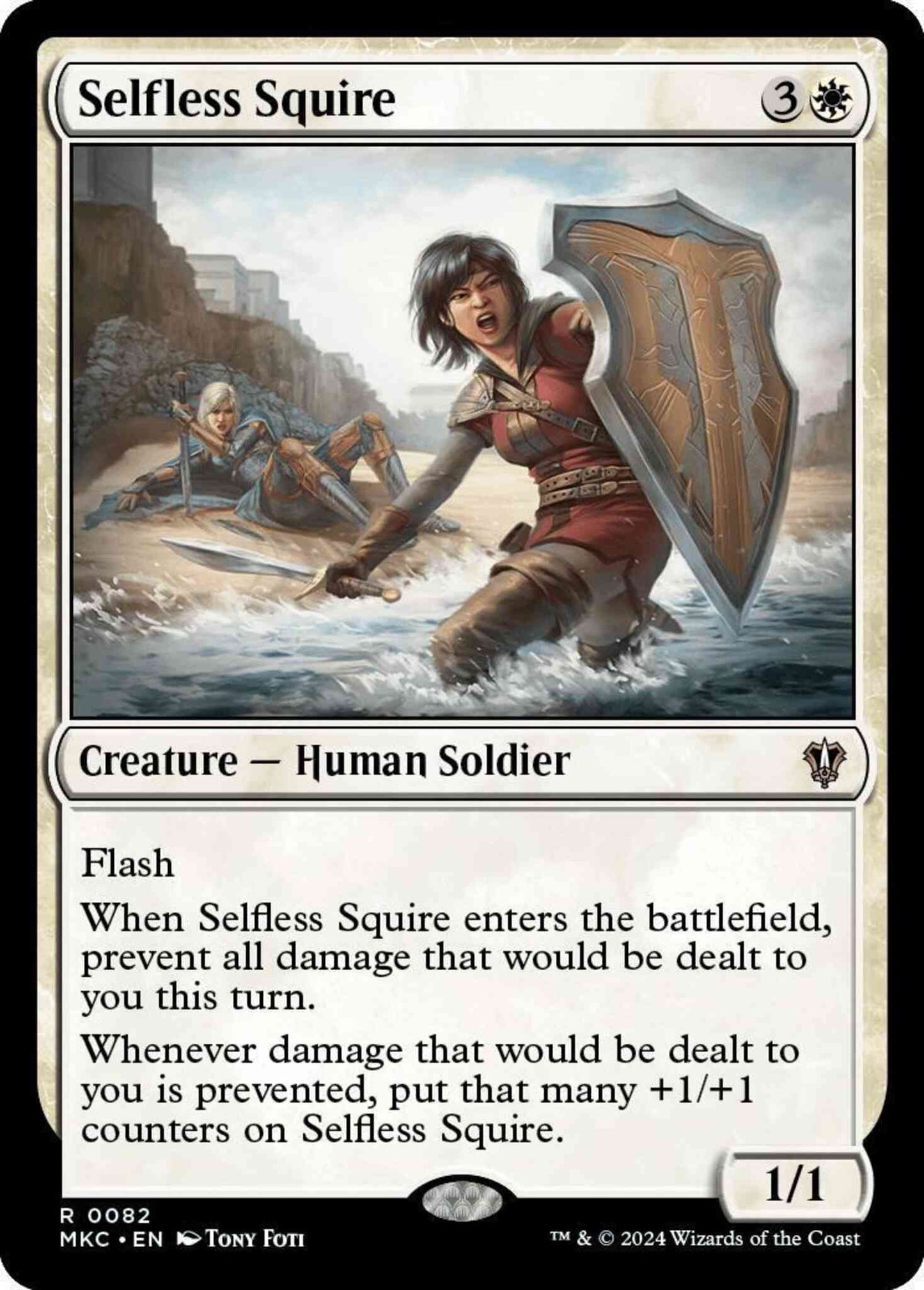 Selfless Squire [82] [Murders at Karlov Manor: Commander] [Non-Foil]