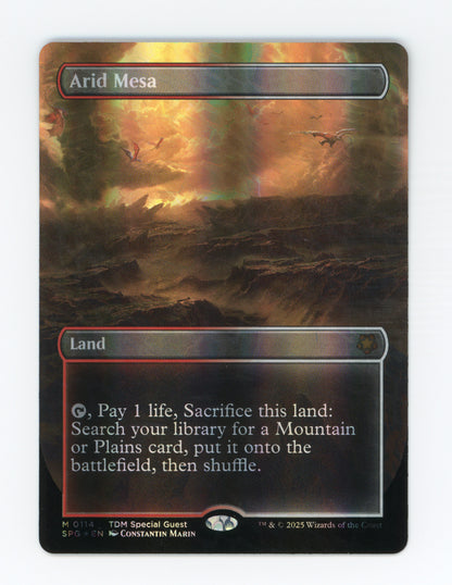 Arid Mesa — Borderless|Dragonscale Foil — ID 18568