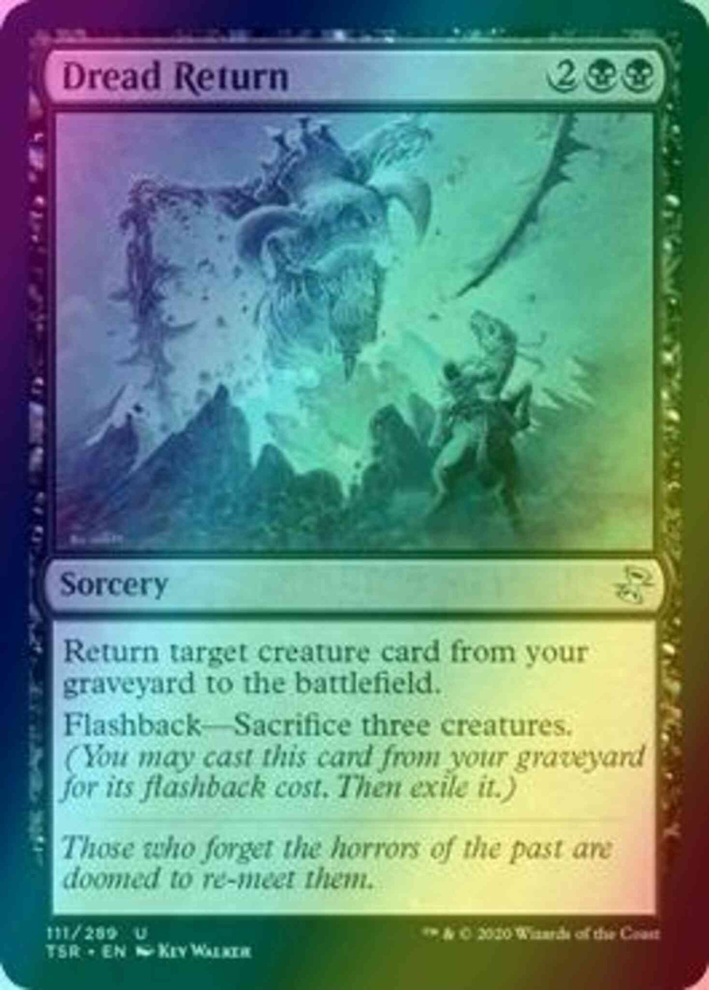 Dread Return [111] [Time Spiral Remastered] [Foil]