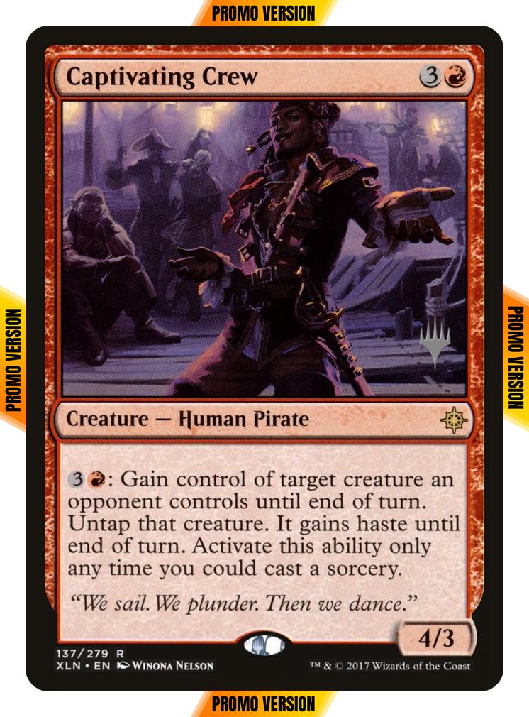Captivating Crew [137p] [Promo Pack] [Ixalan Promos] [Foil]
