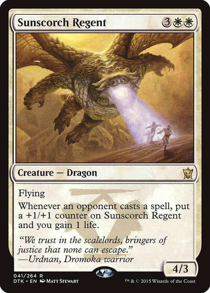 Sunscorch Regent [41] [Dragons Of Tarkir] [Non-Foil]