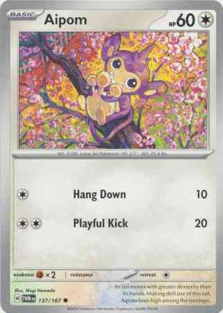 Aipom - 137/167 - Common [sv06-137] [Non-Holo]