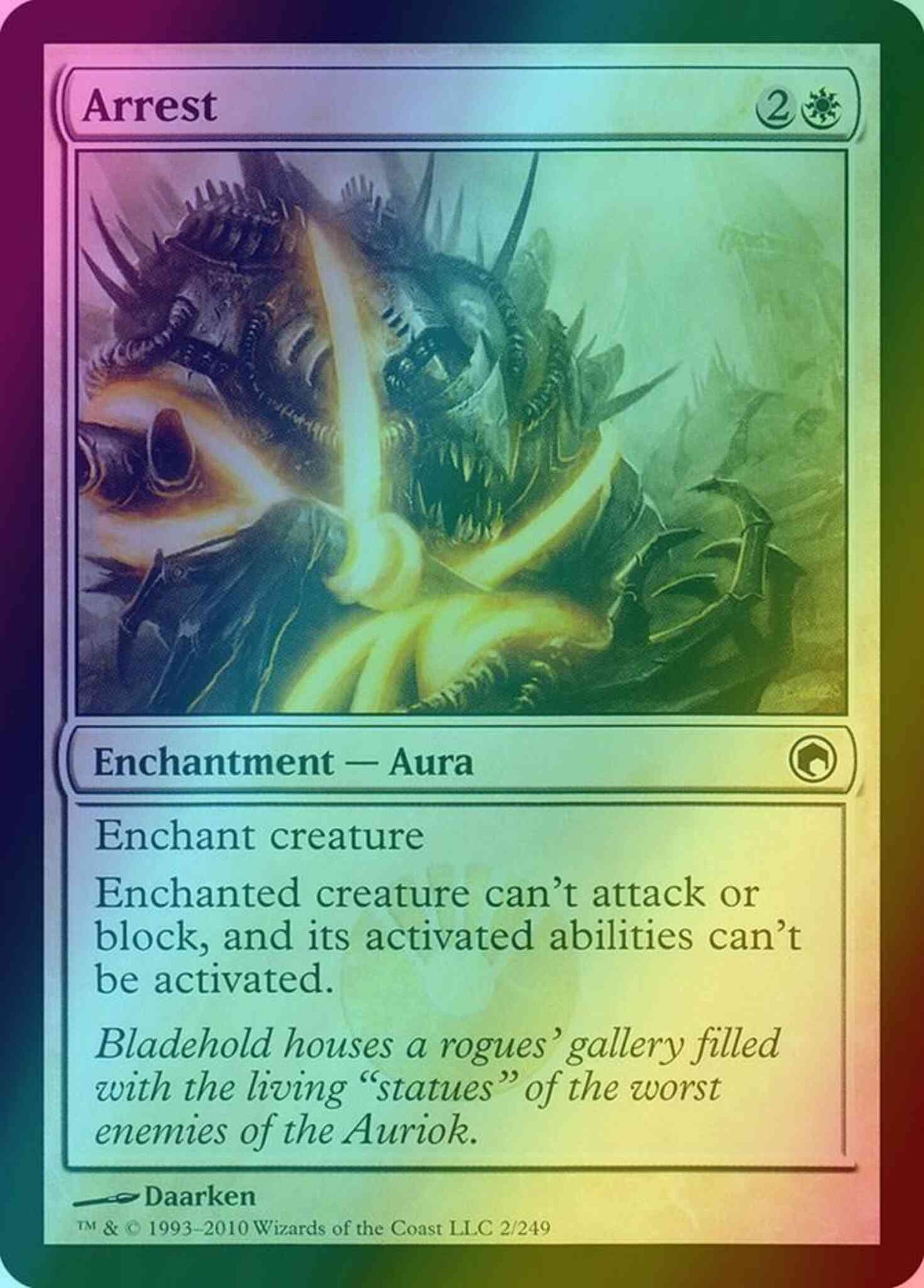 Arrest [2] [Scars Of Mirrodin] [Foil]