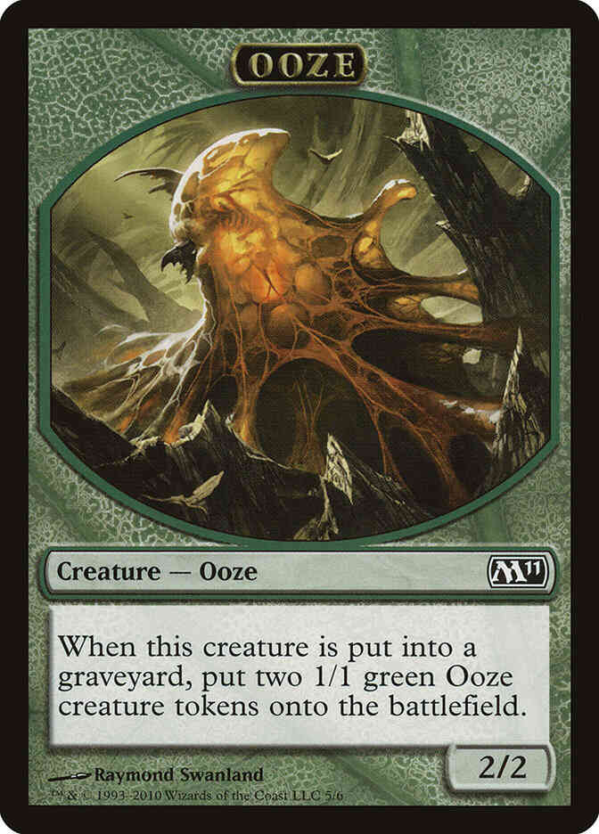 Ooze Token [05] [Magic 2011 Tokens] [Non-Foil]