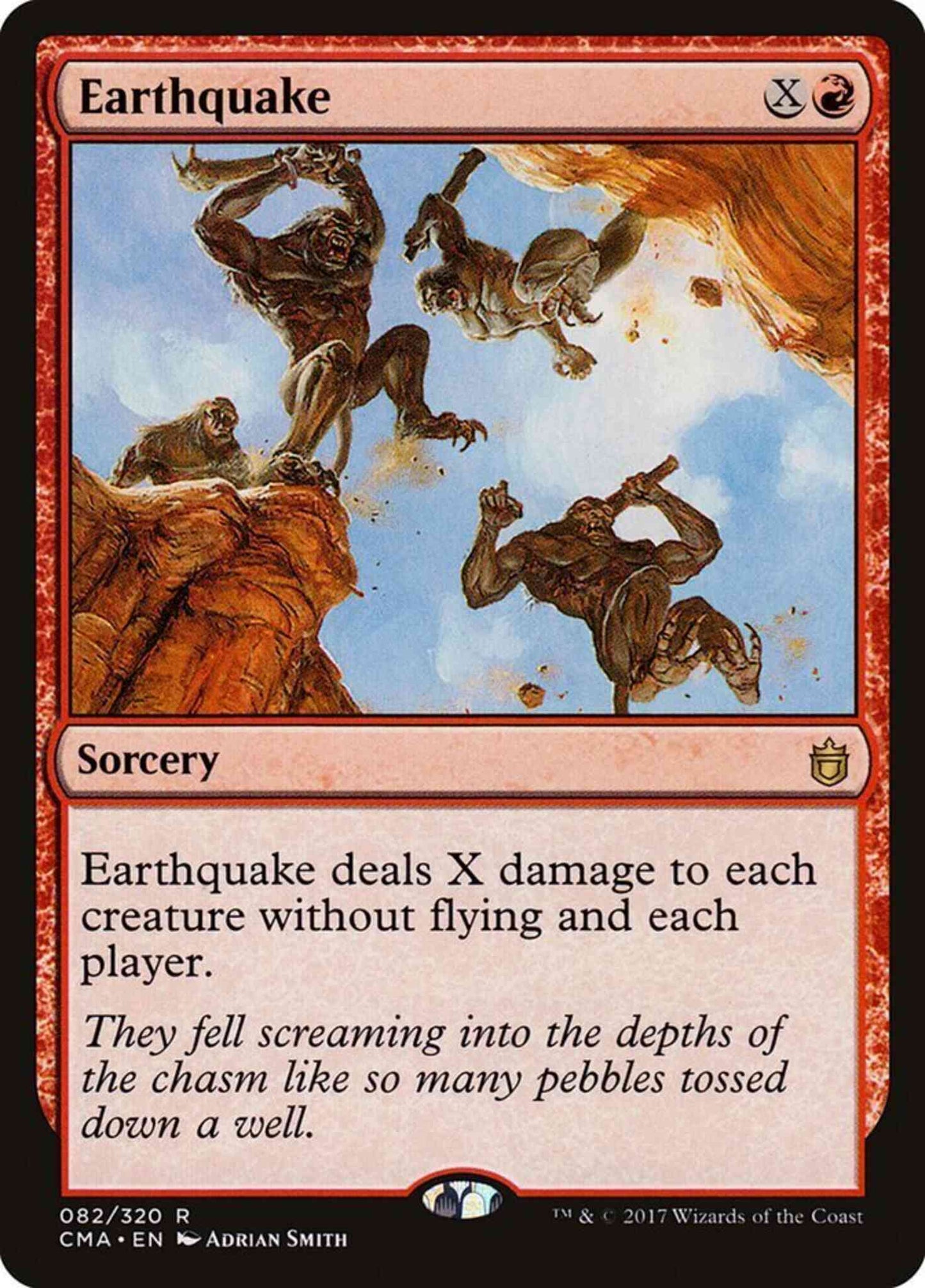 Earthquake [82] [Commander Anthology] [Non-Foil]