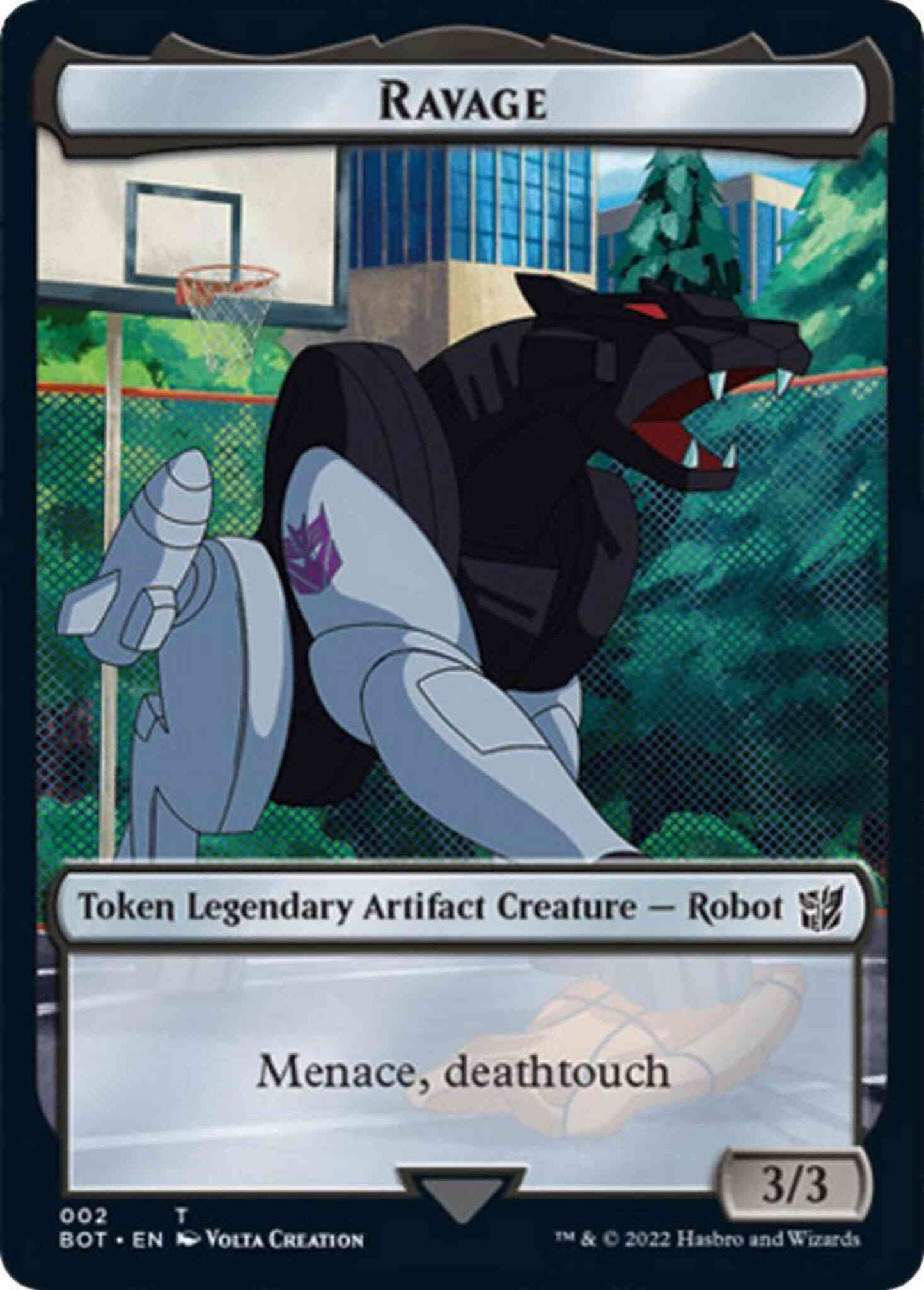 Ravage Token [02] [Universes Beyond: Transformers: Tokens] [Non-Foil]
