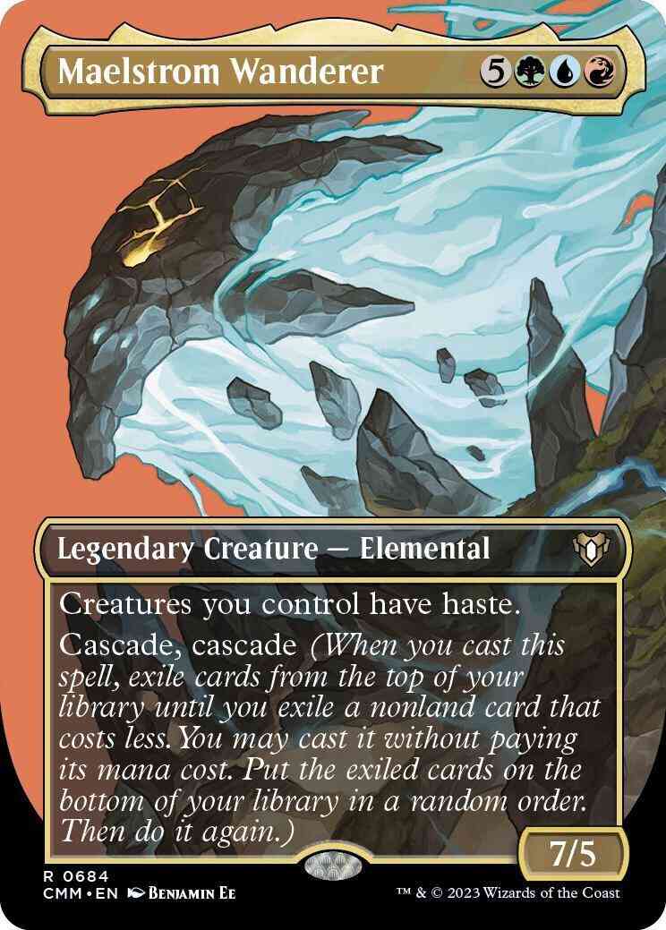 Maelstrom Wanderer [684] [Borderless] [Profile] [Commander Masters] [Non-Foil]