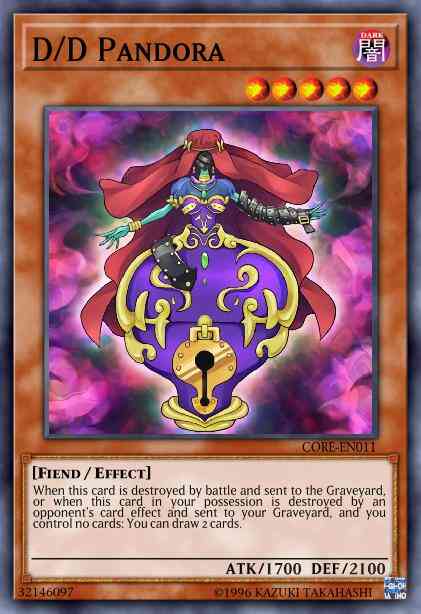D/D Pandora - CORE-EN011 - Common - 1st Edition