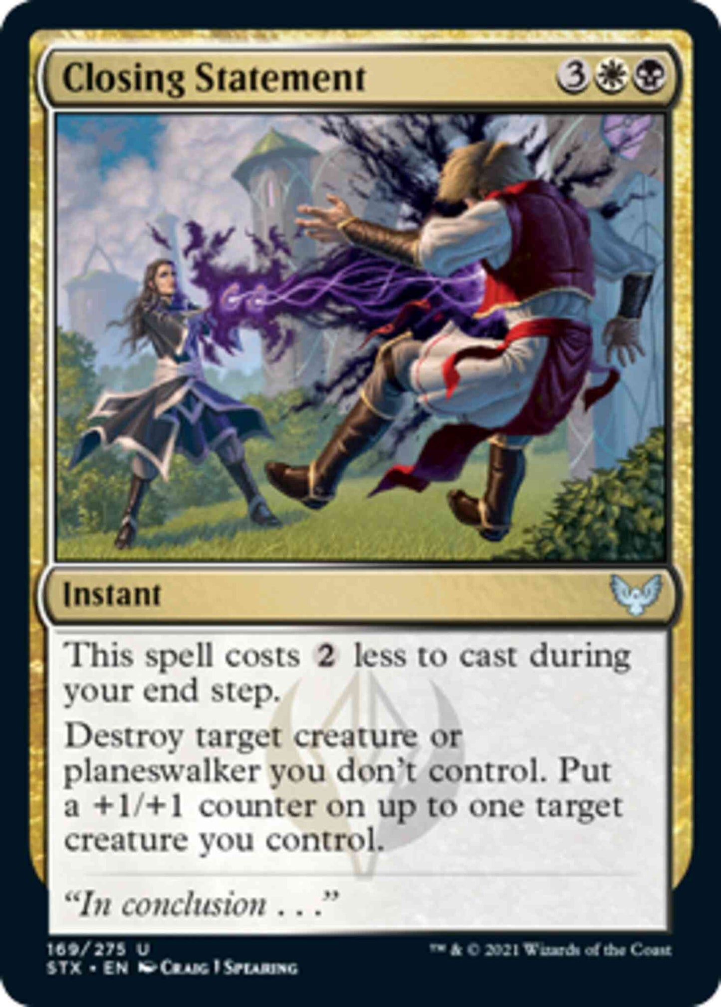 Closing Statement [169] [Strixhaven: School of Mages] [Non-Foil]