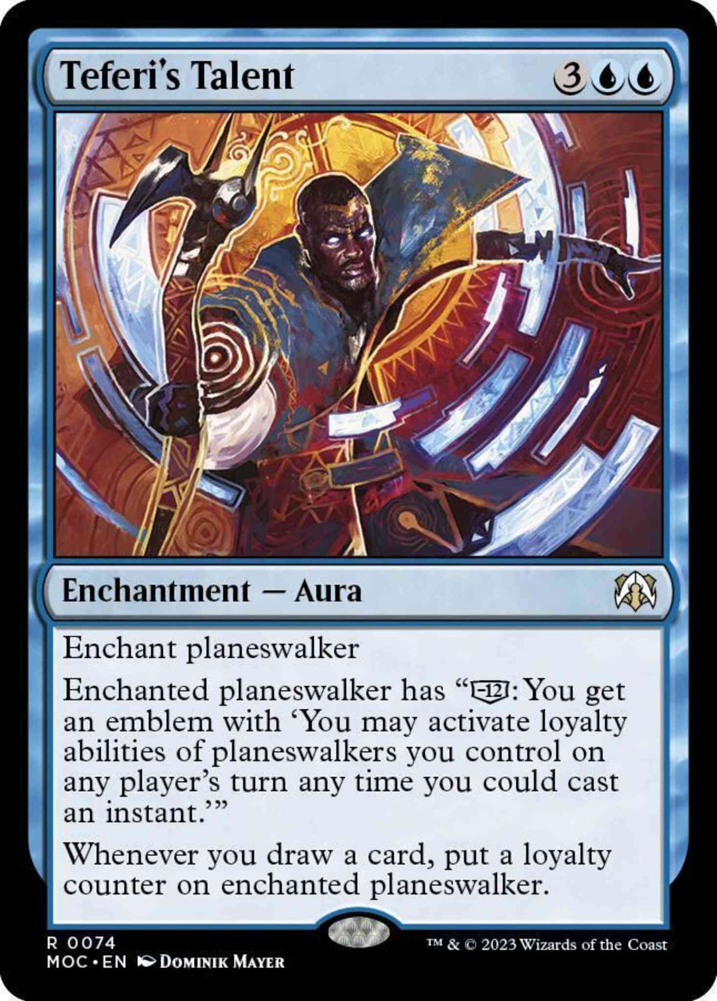 Teferi's Talent [74] [March of the Machine: Commander] [Non-Foil]