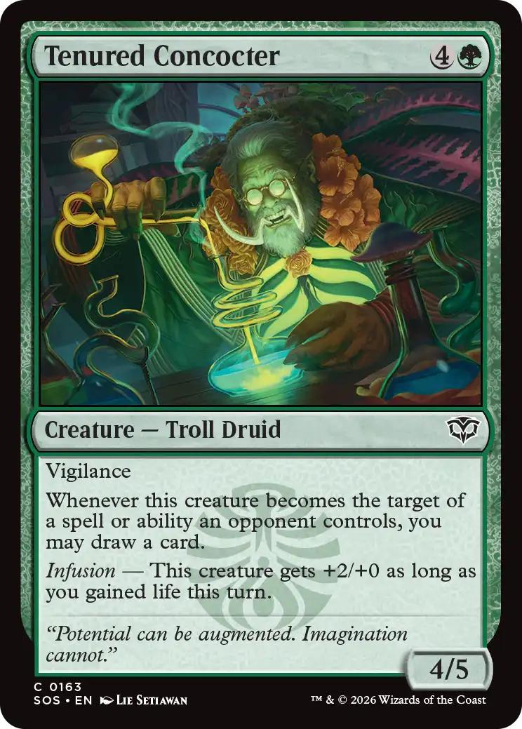 Tenured Concocter [163] [Secrets of Strixhaven] [Non-Foil]