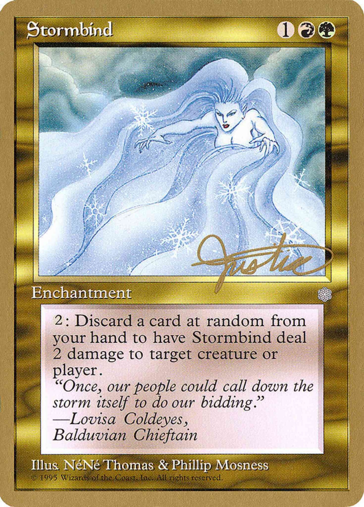Stormbind [mj304] [Mark Justice] [Pro Tour Collector Set] [Non-Foil]