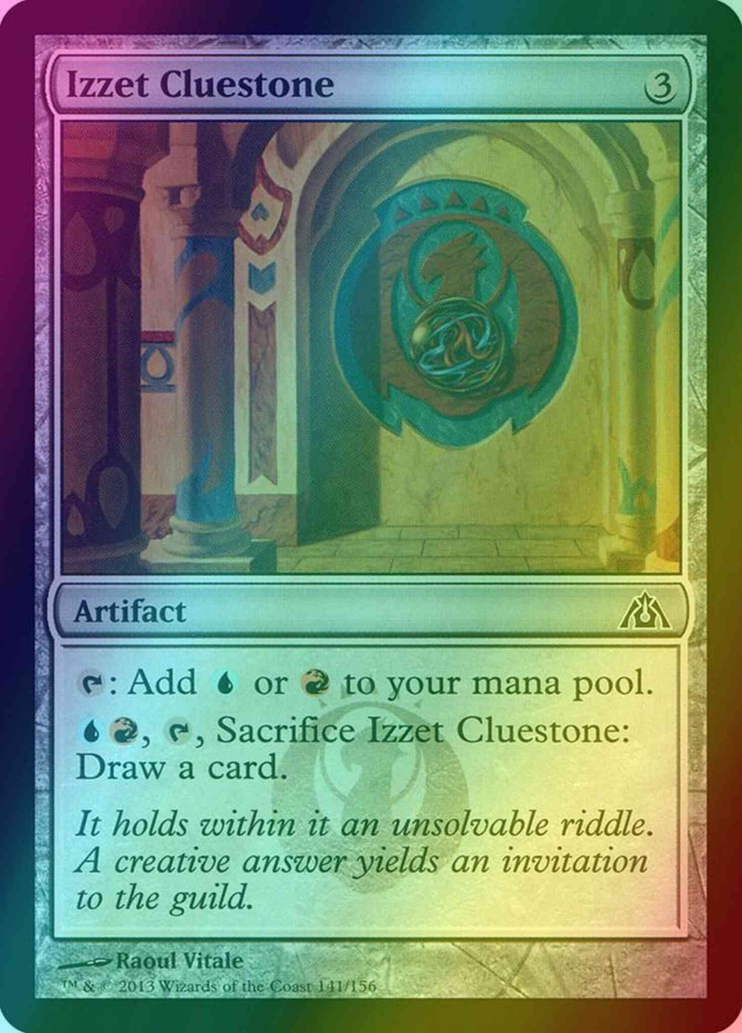 Izzet Cluestone [141] [Dragon's Maze] [Foil]