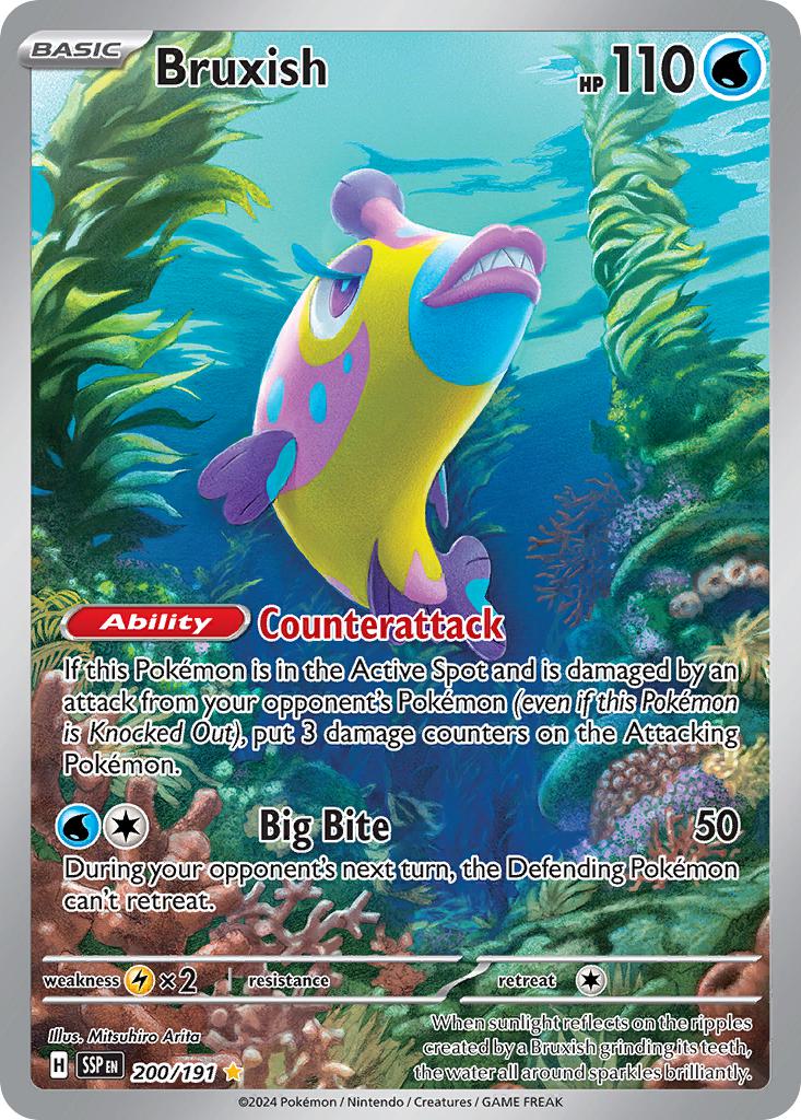 Bruxish - 200/191 - Illustration Rare [sv08-200] [Ultra]