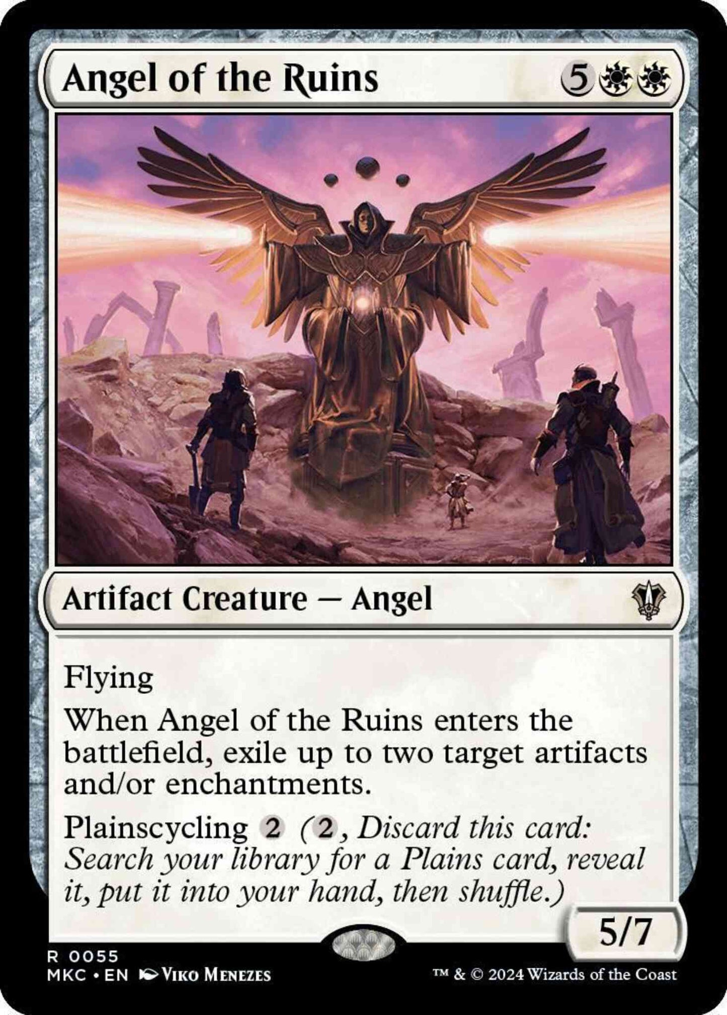 Angel of the Ruins [55] [Murders at Karlov Manor: Commander] [Non-Foil]