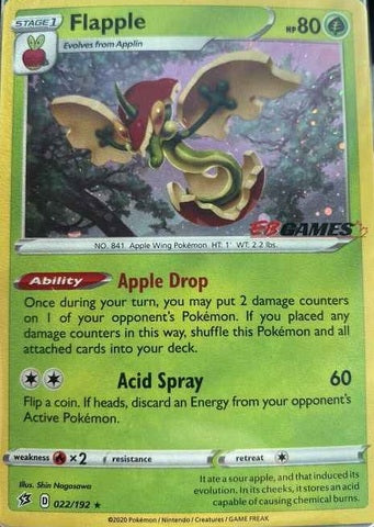 Flapple - 022/192 - Promo [swsh2msp-022] [Cosmos Holo]