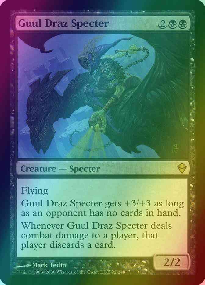 Guul Draz Specter [92] [Zendikar] [Foil]