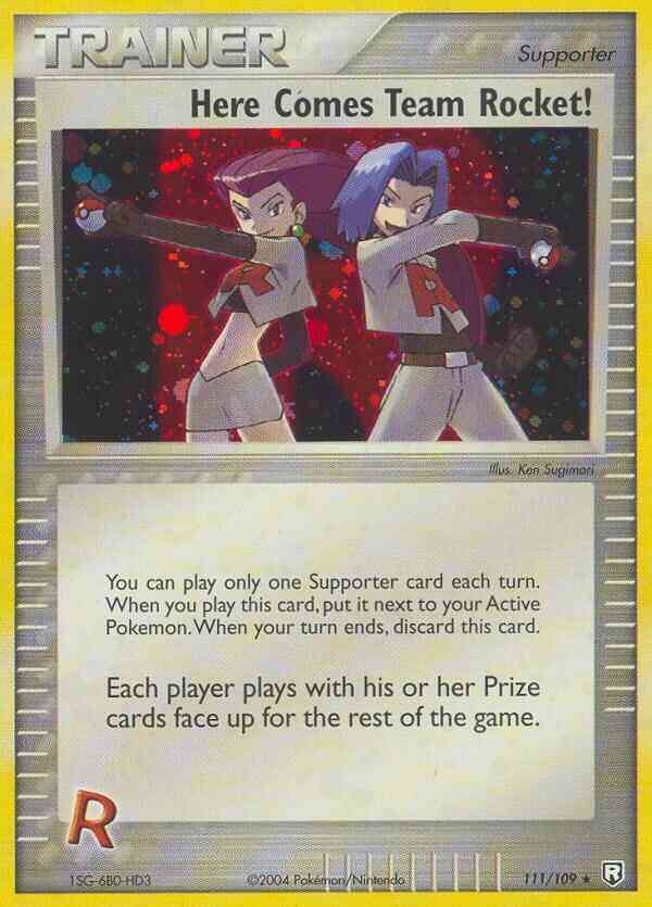 Here Comes Team Rocket! - 111/109 - Rare Holo [ex7-111] [Holo]