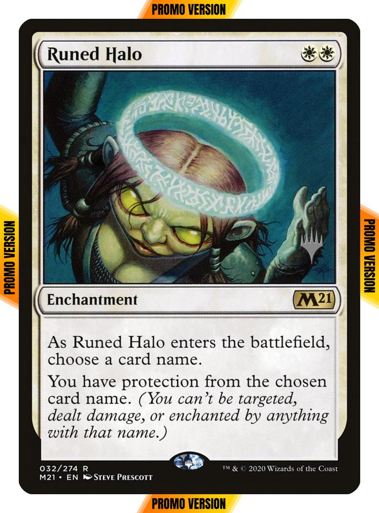 Runed Halo [Promo Pack] [32p] [Core Set 2021 Promos] [Foil]