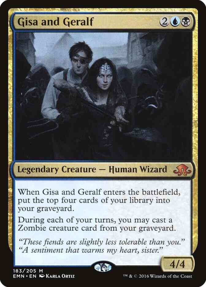 Gisa and Geralf [183] [Eldritch Moon] [Non-Foil]