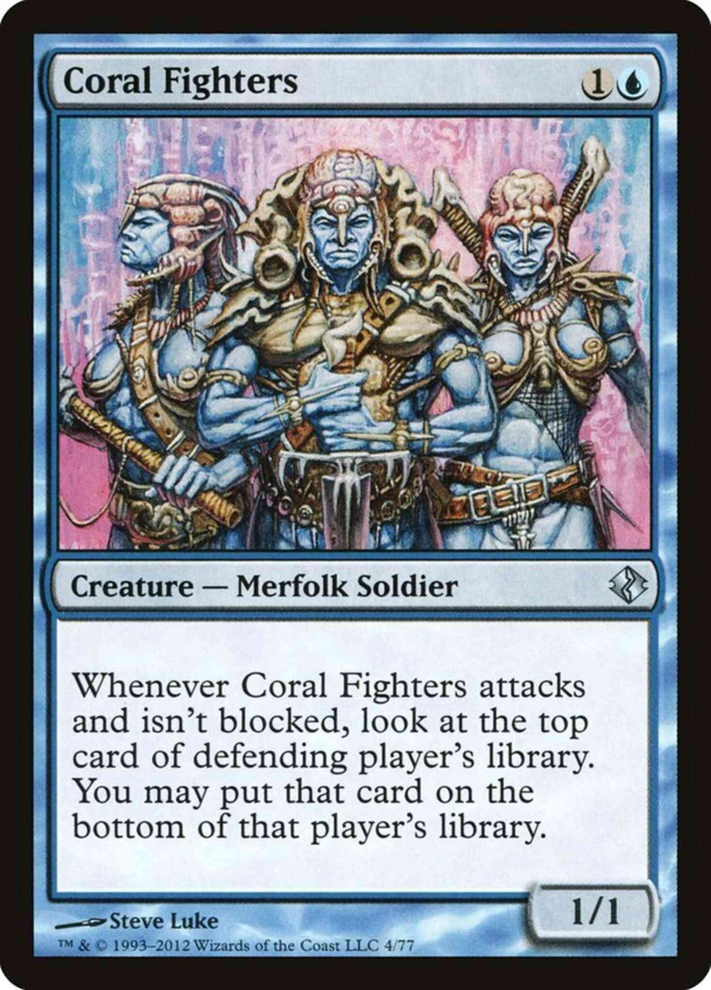 Coral Fighters [4] [Duel Decks Venser vs Koth] [Non-Foil]