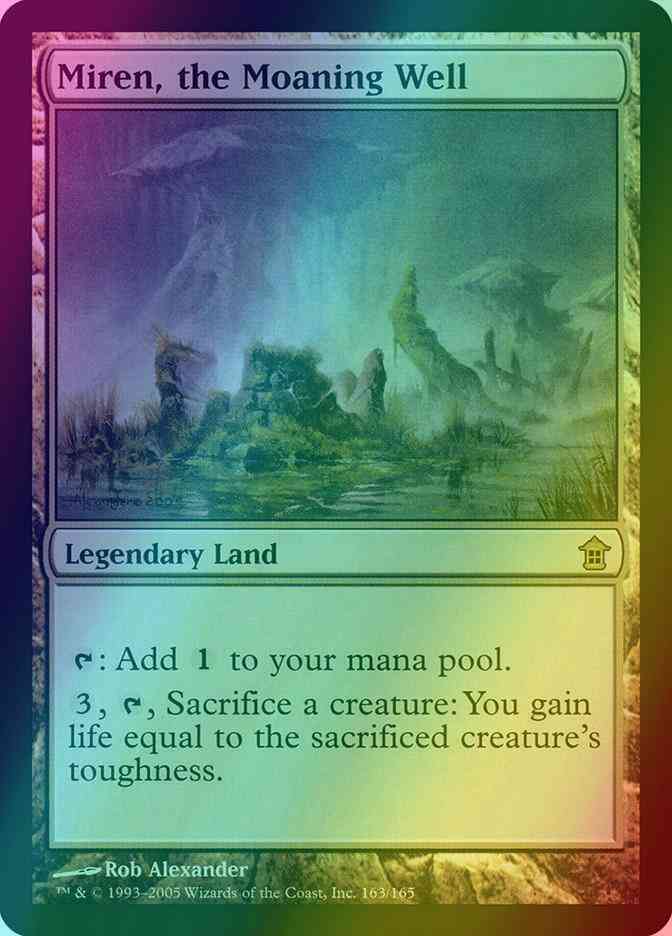 Miren, the Moaning Well [163] [Saviors of Kamigawa] [Foil]