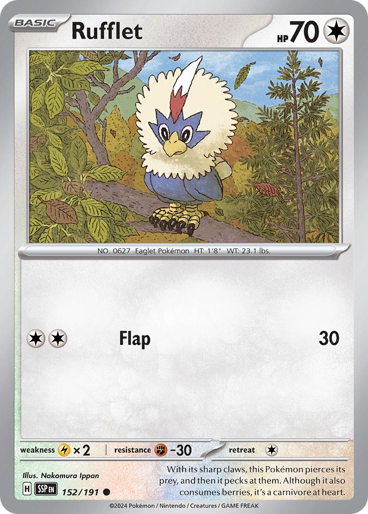 Rufflet - 152/191 - Common [sv08-152] [Non-Holo]