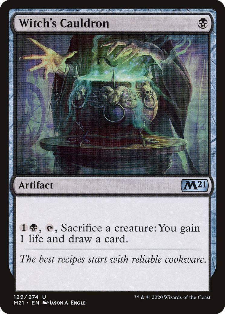 Witch's Cauldron [129] [Core Set 2021] [Non-Foil]