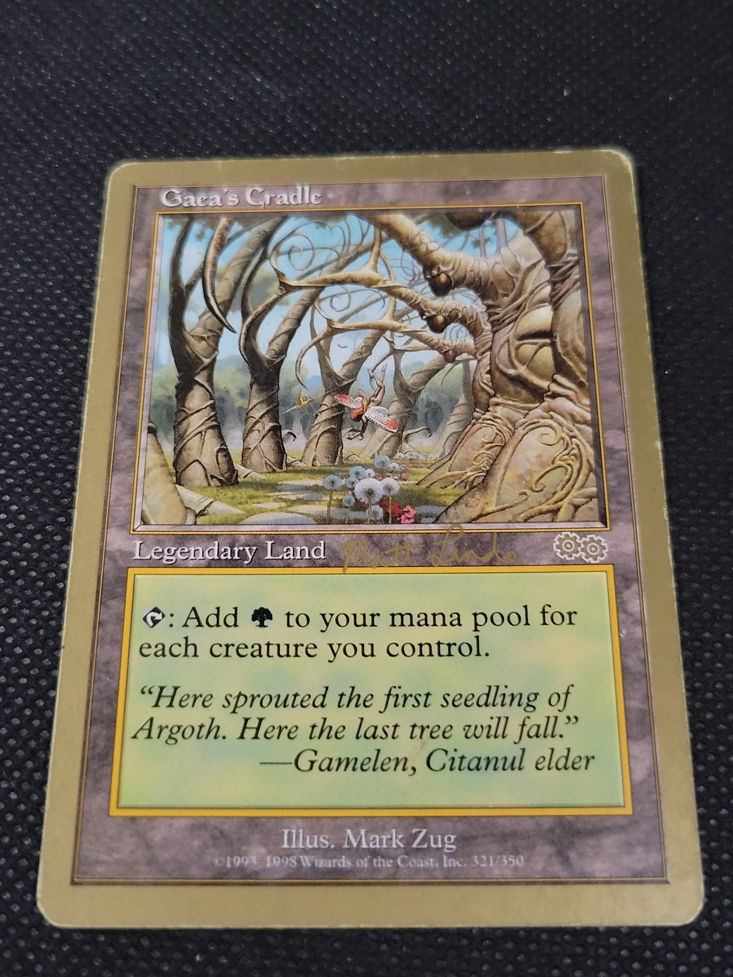 Gaea's Cradle — Damaged — ID 17227