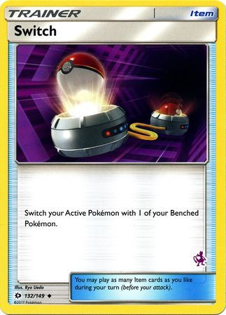 Switch - 132/149 - Uncommon - Mewtwo Stamp [BA01-16] [Non-Holo]