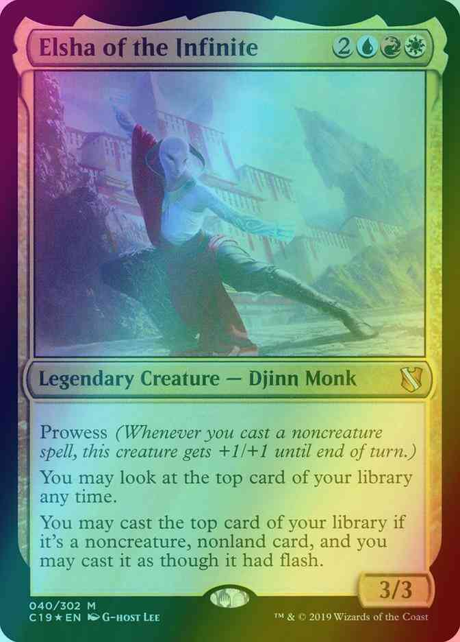 Elsha of the Infinite [40] [Commander 2019] [Foil]