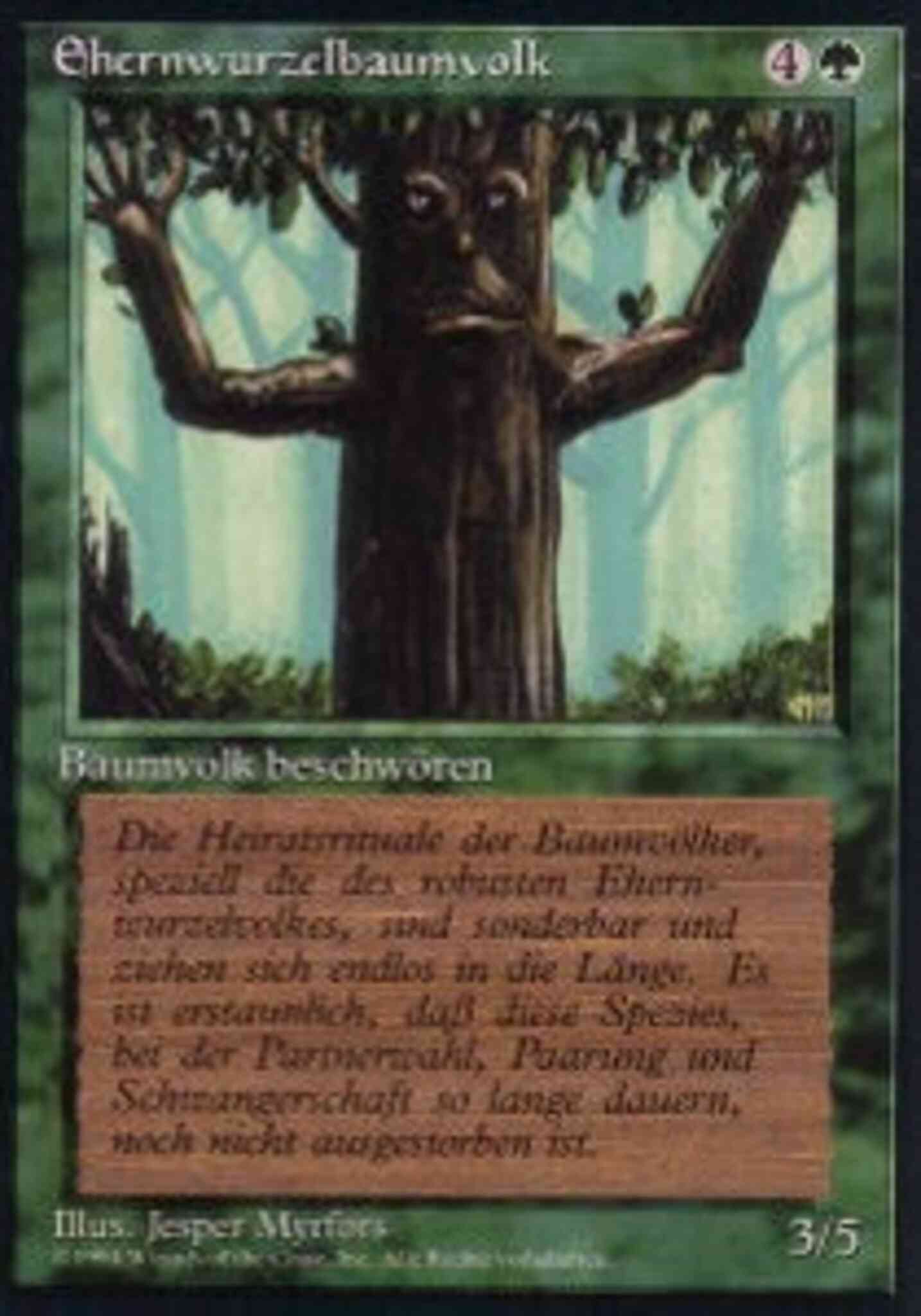 Ironroot Treefolk - German [204] [Foreign Black Border: German] [Non-Foil]