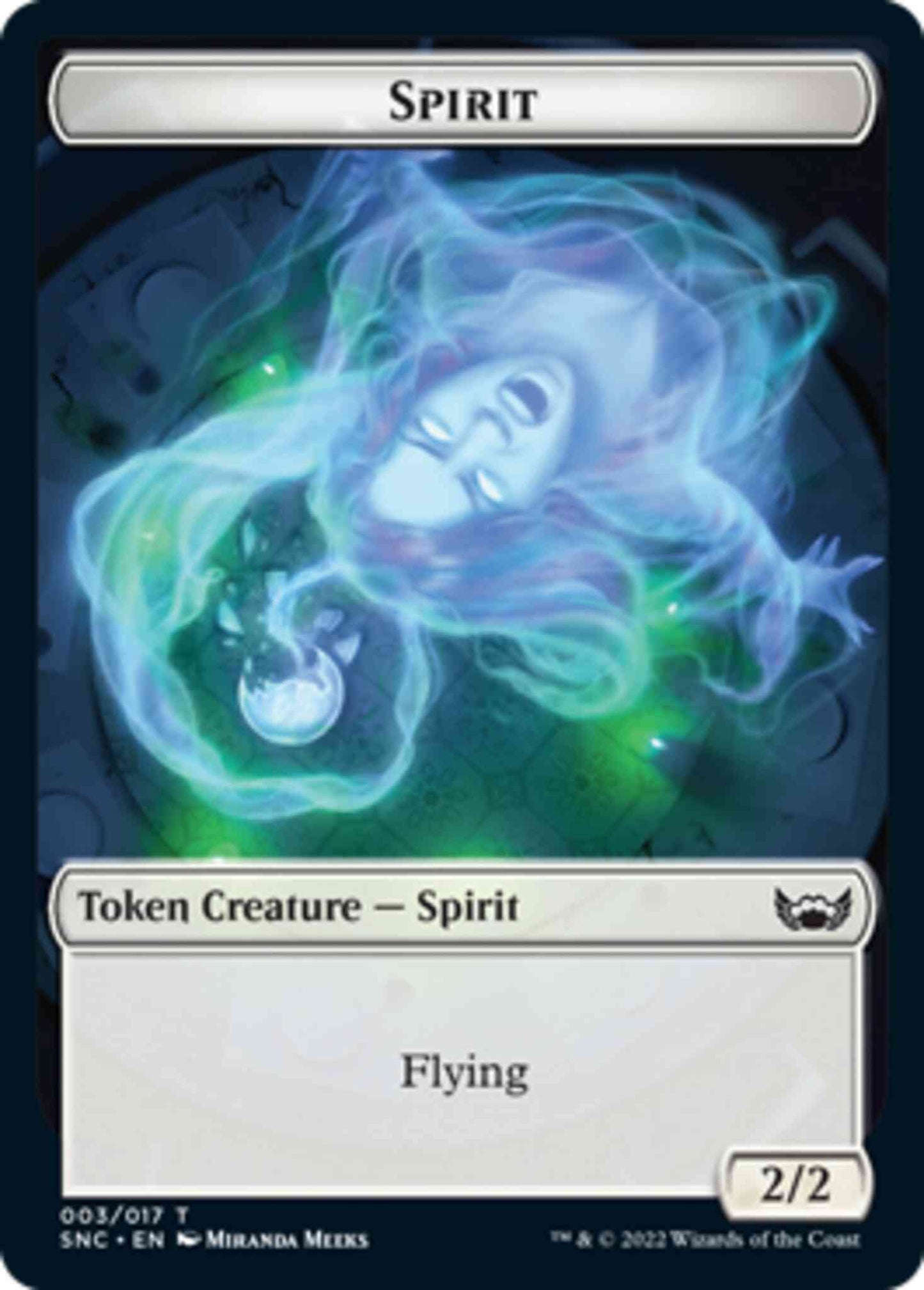 Spirit Token [03] [Streets of New Capenna: Tokens] [Non-Foil]