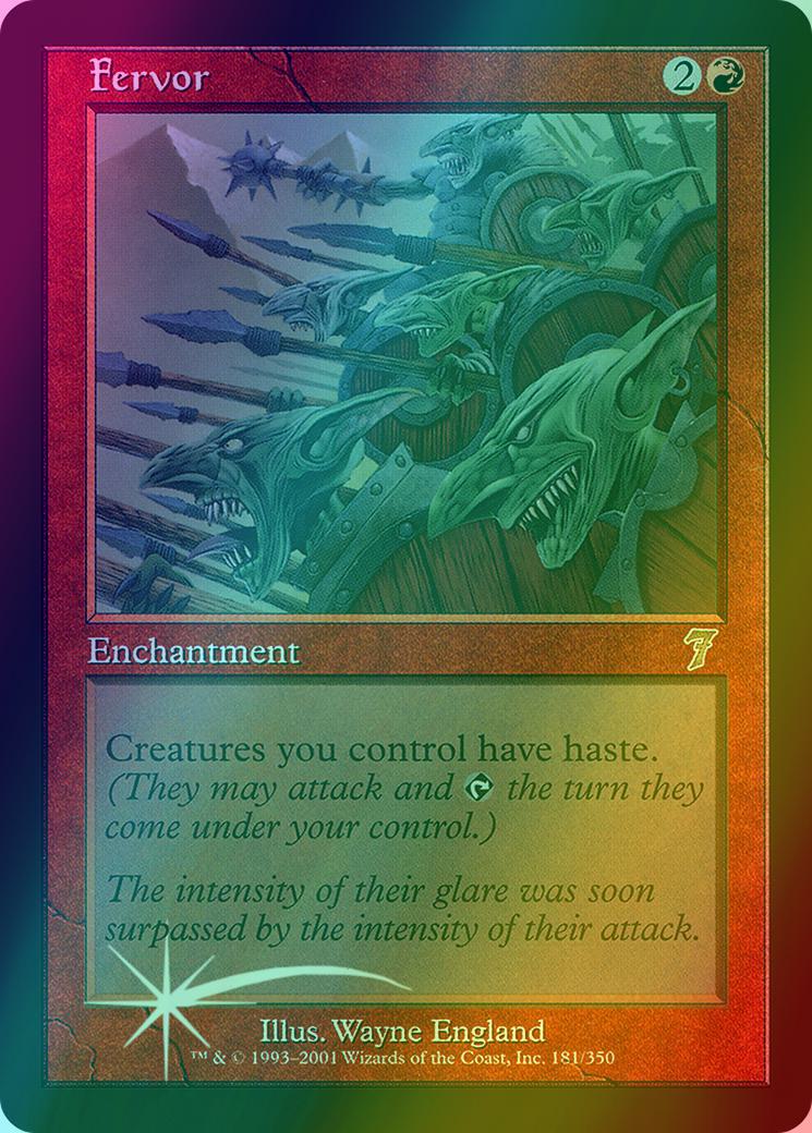 Fervor [181x] [Seventh Edition] [Foil]