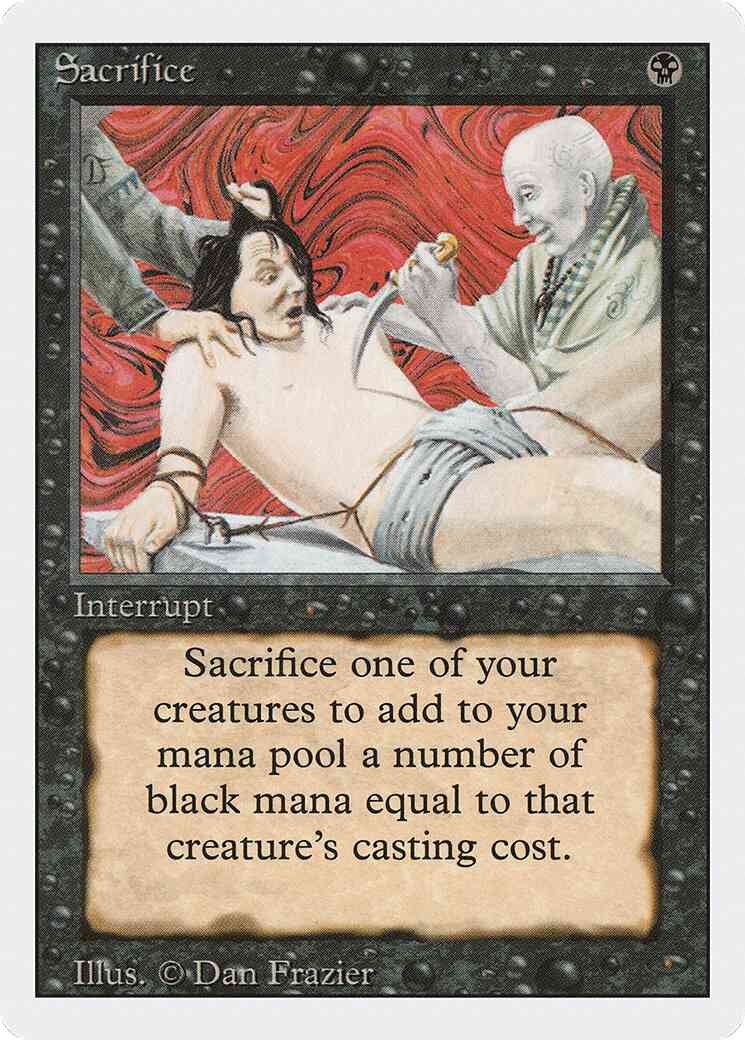 Sacrifice [126] [Revised Edition] [Non-Foil]