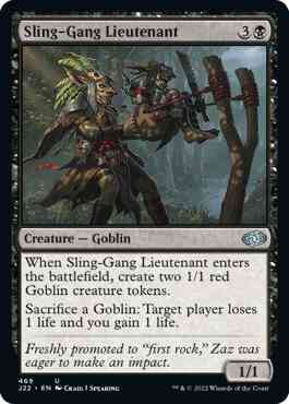 Sling-Gang Lieutenant [469] [Jumpstart 2022] [Non-Foil]