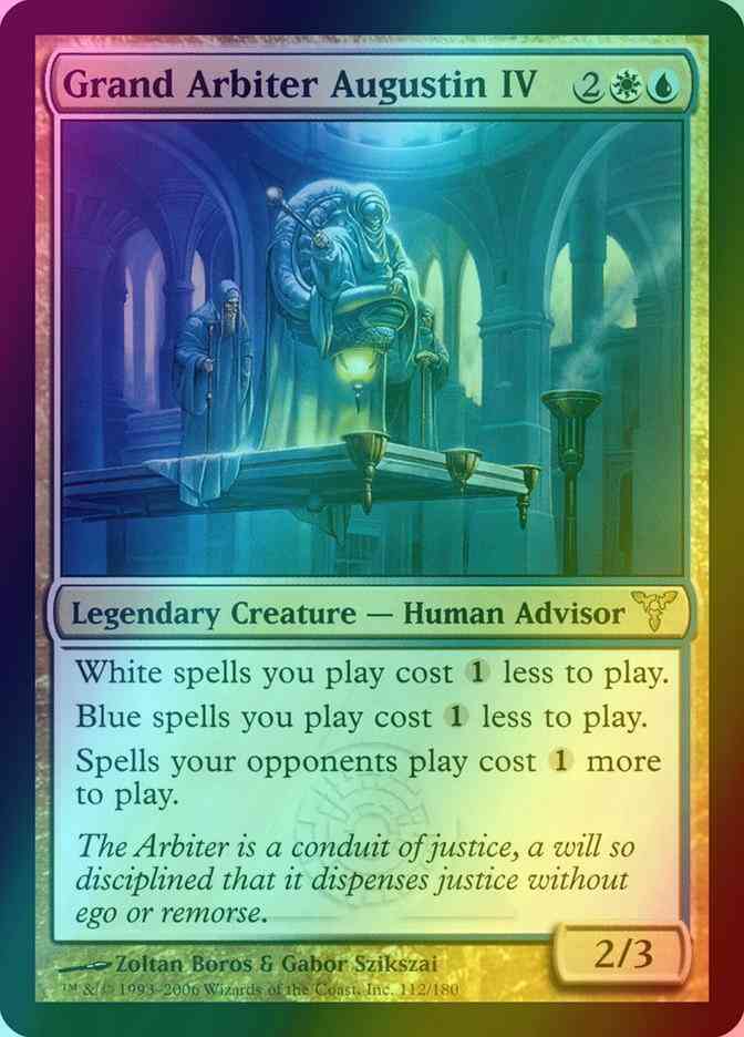 Grand Arbiter Augustin IV [112] [Dissension] [Foil]