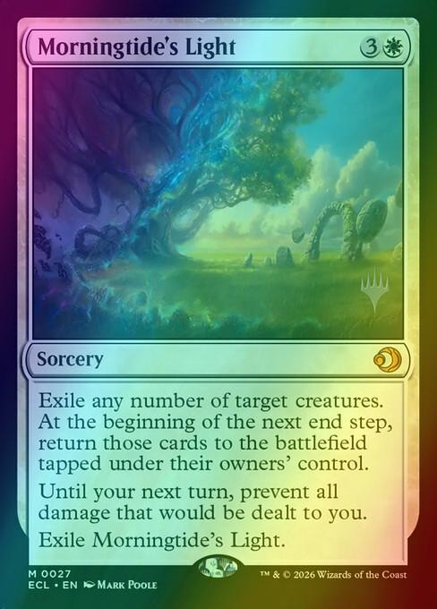 Morningtide's Light [27p] [Promo Pack] [Lorwyn Eclipsed: Promos] [Foil]