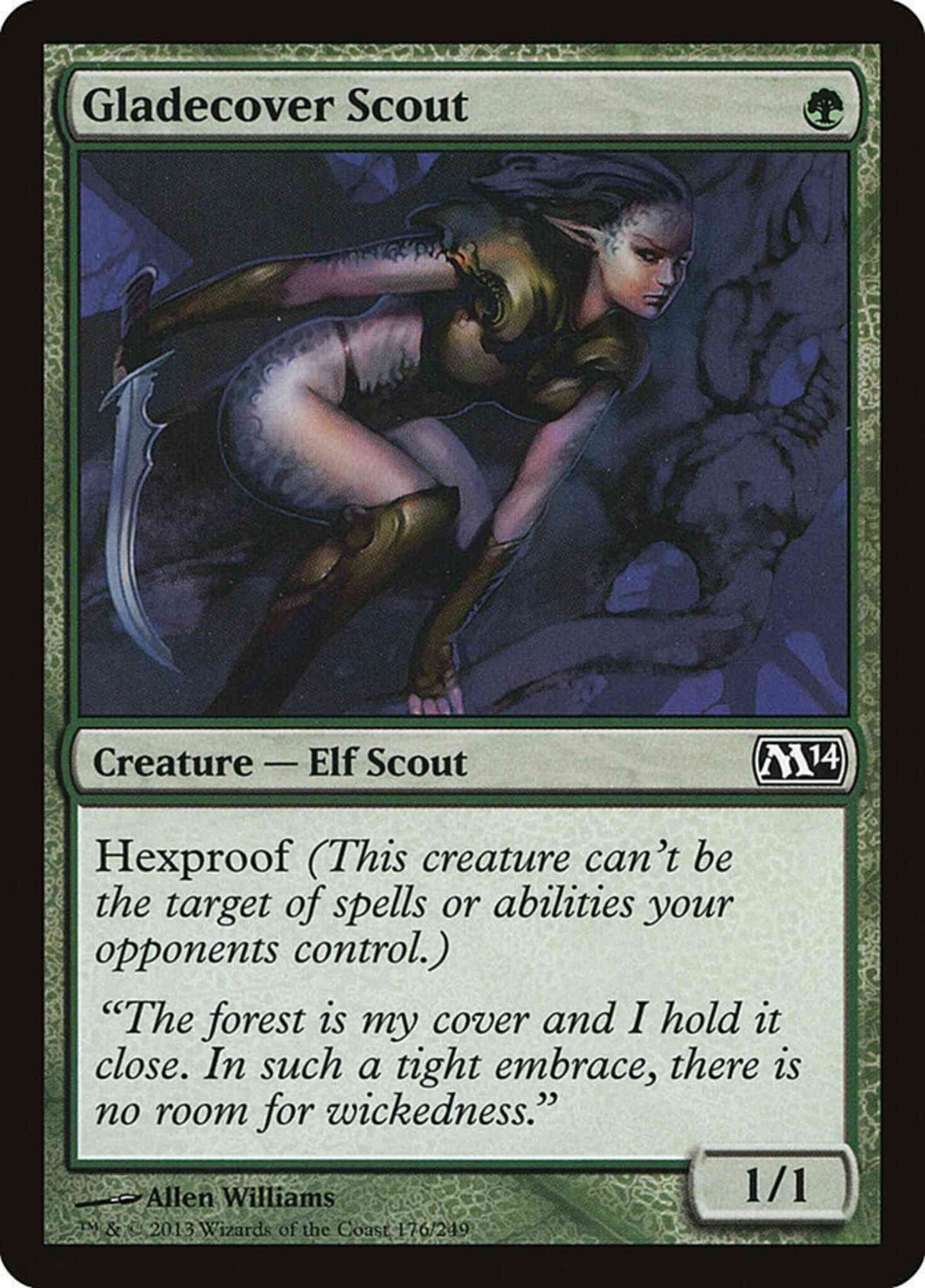 Gladecover Scout [176] [Magic 2014] [Non-Foil]