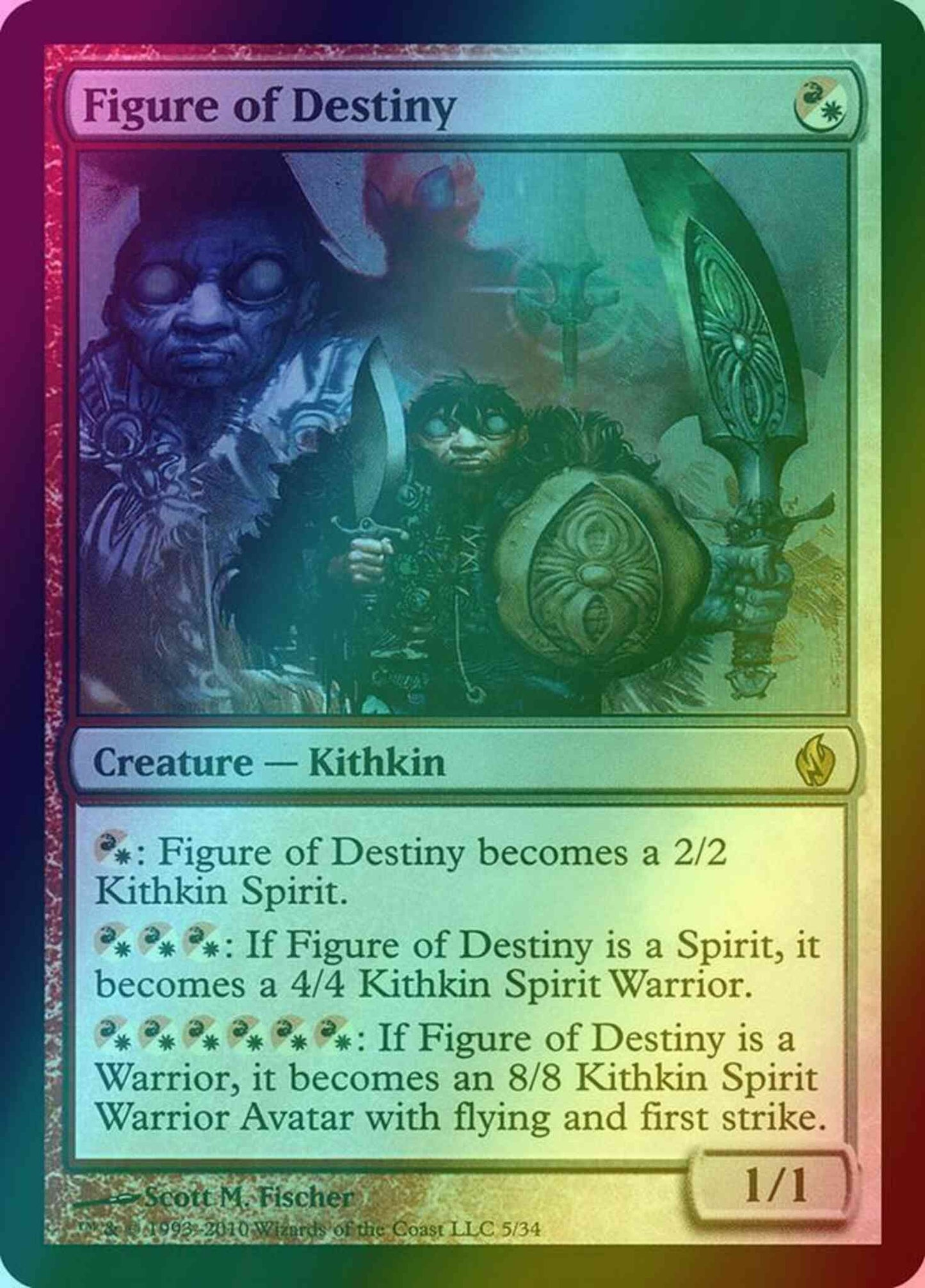 Figure of Destiny [5] [Premium Deck Series: Fire and Lightning] [Foil]