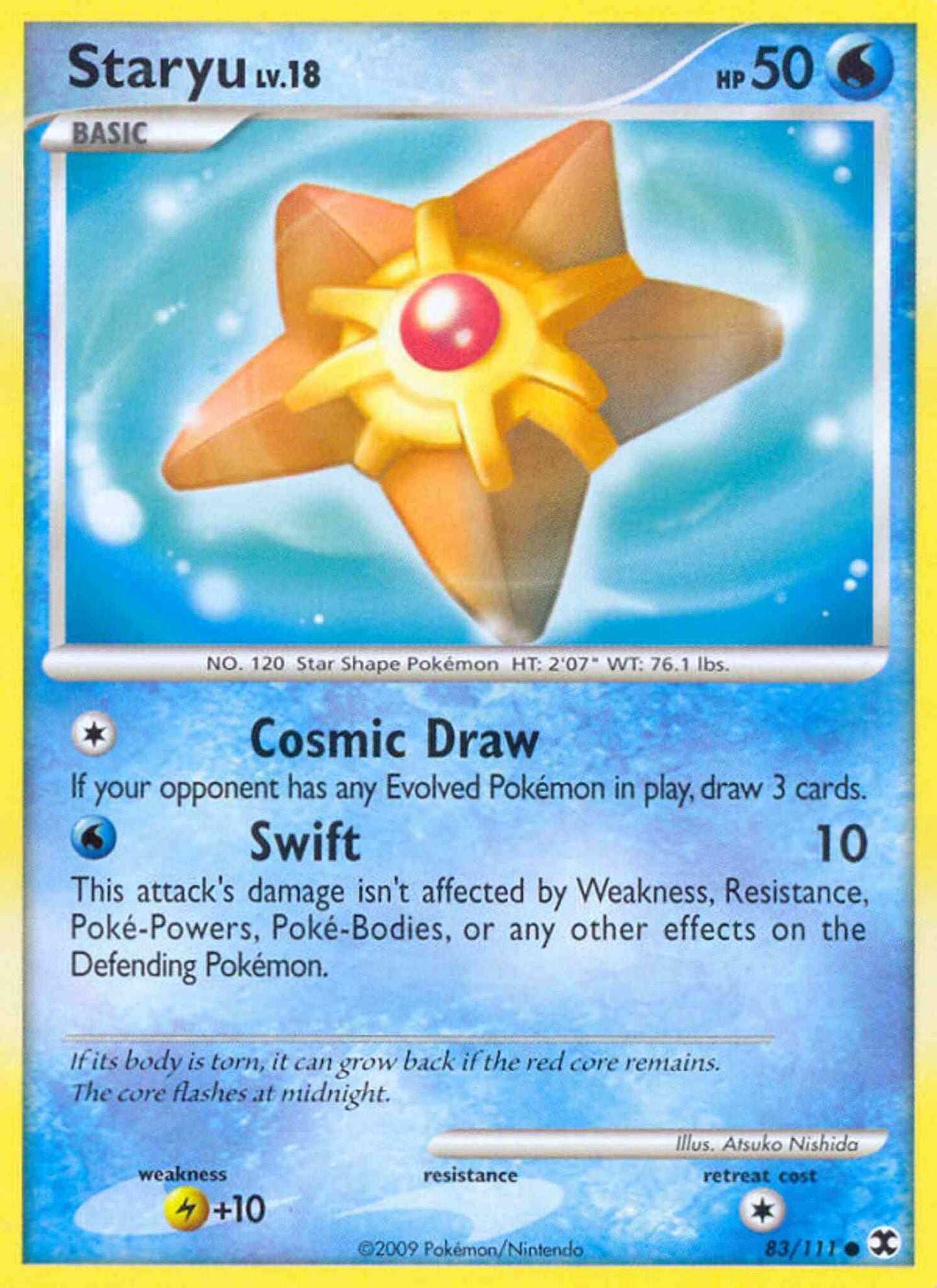 Staryu - 83/111 - Common [pl2-83] [Reverse Holo]