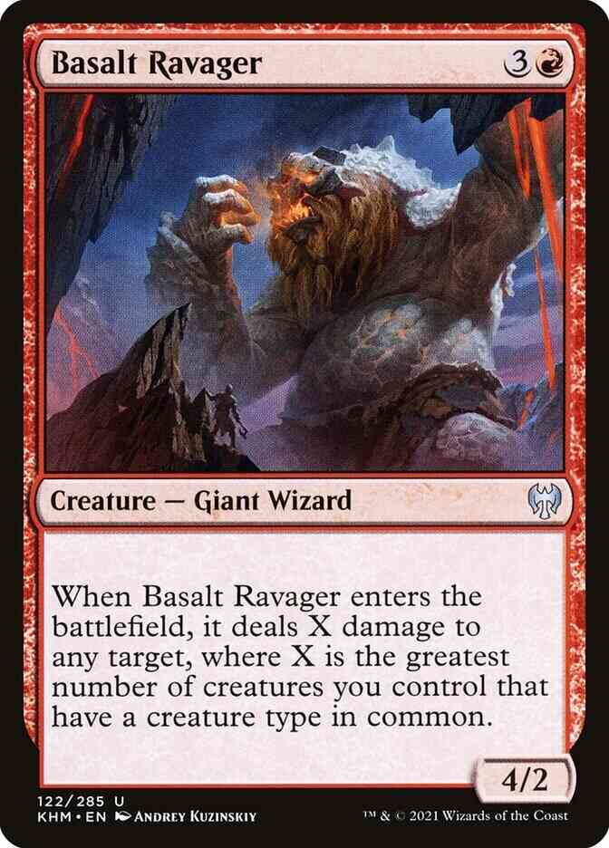 Basalt Ravager [122] [Kaldheim] [Non-Foil]