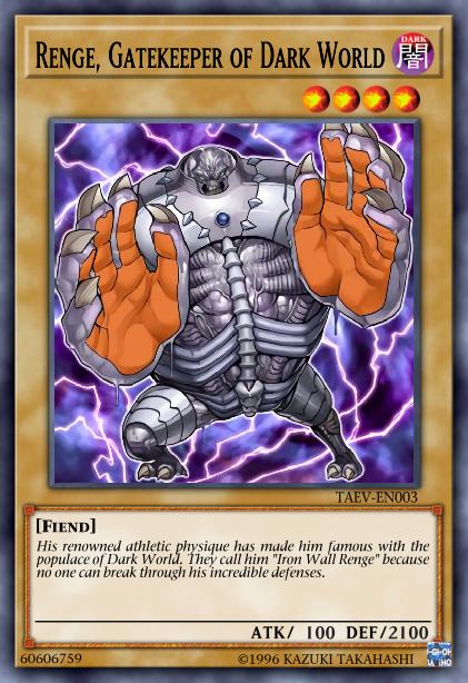 Renge, Gatekeeper of Dark World - 5DS1-EN008 - Common - 1st Edition