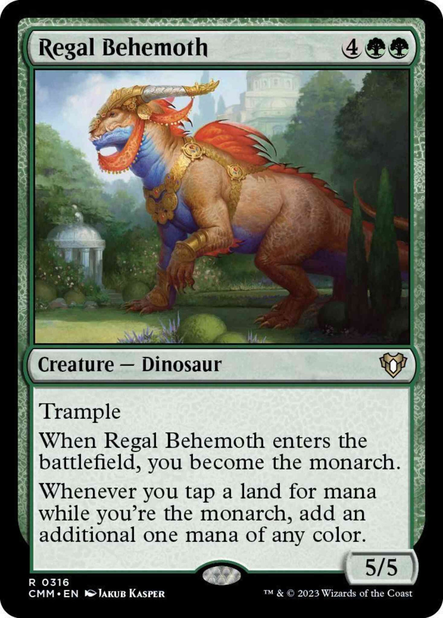 Regal Behemoth [316] [Commander Masters] [Non-Foil]