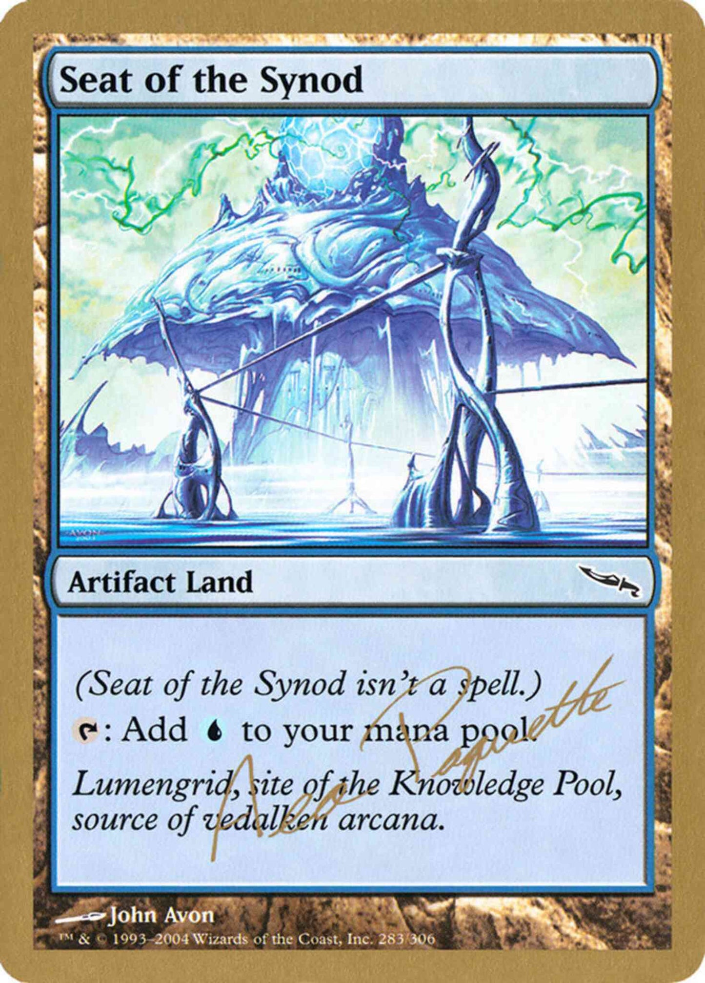 Seat of the Synod [ap283] [Aeo Paquette] [World Championship Decks 2004] [Non-Foil]
