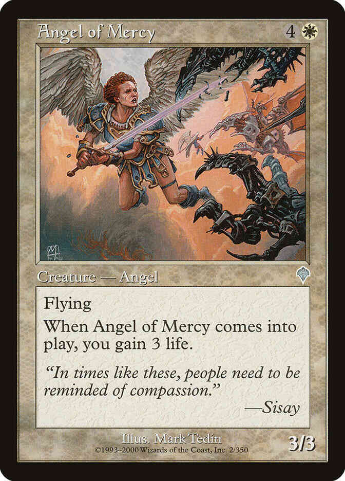 Angel of Mercy [2] [Invasion] [Non-Foil]