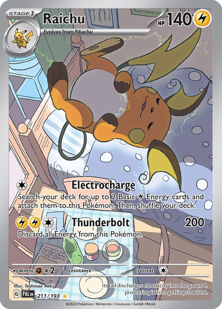 Raichu - 211/193 - Illustration Rare [sv02-211] [Ultra]