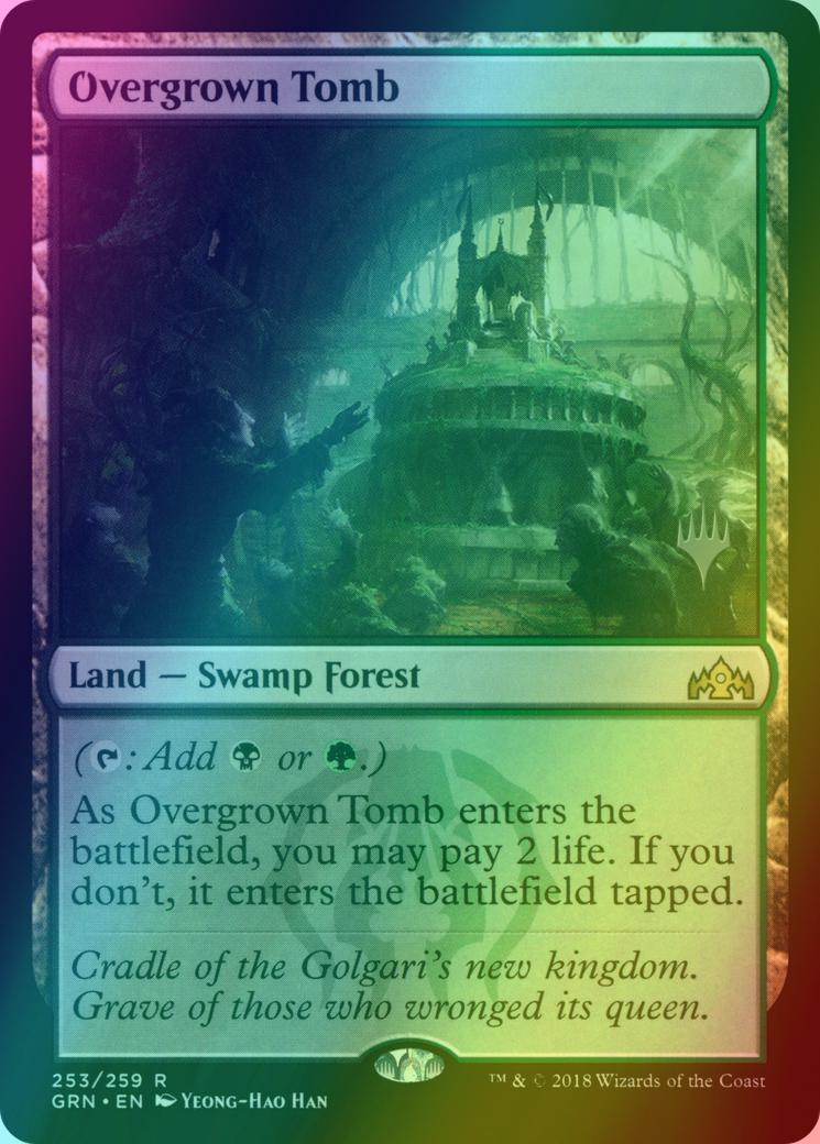 Overgrown Tomb [253p] [Promo Pack] [Guilds of Ravnica Promos] [Foil]